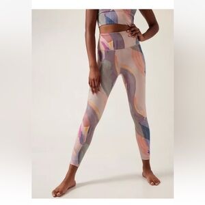 NWT Athleta Elation 7/8 Tight Orchid pink size 3X